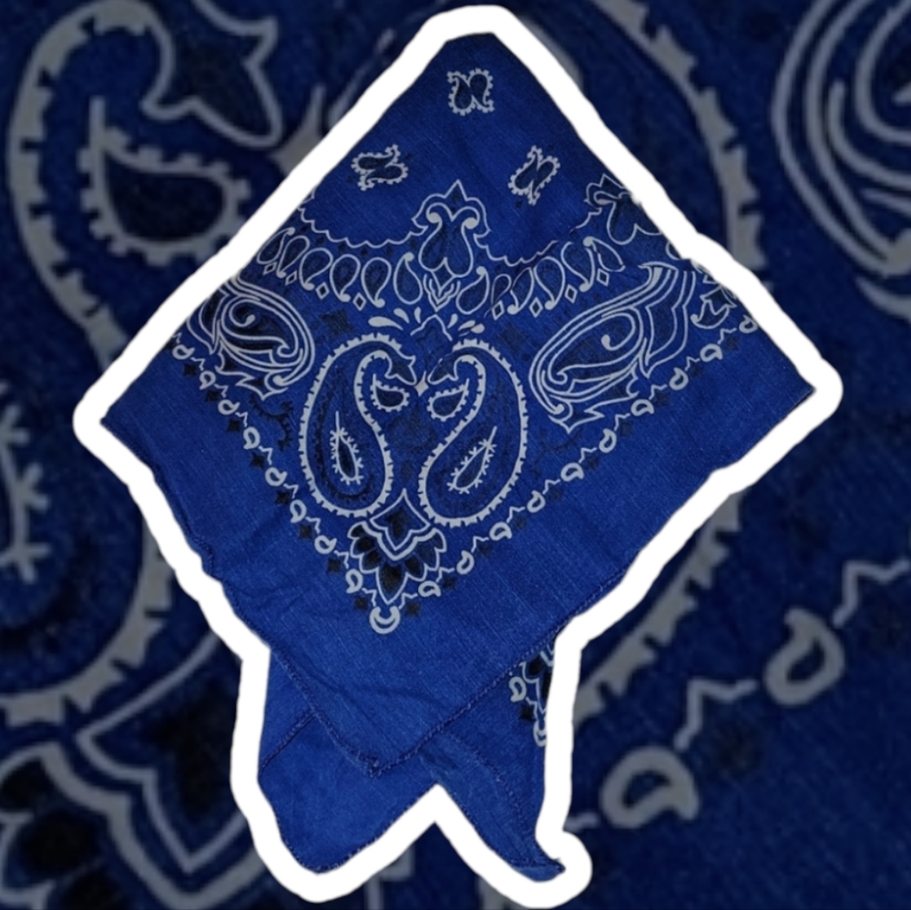 Blue Bandana